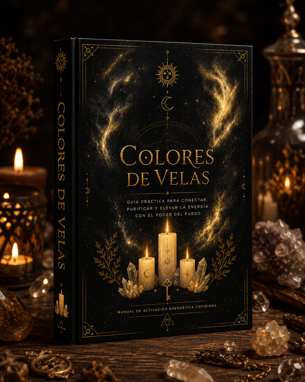 🕯️ COLORES DE VELAS | MINI E-Book sobre el significado energético de cada color de vela