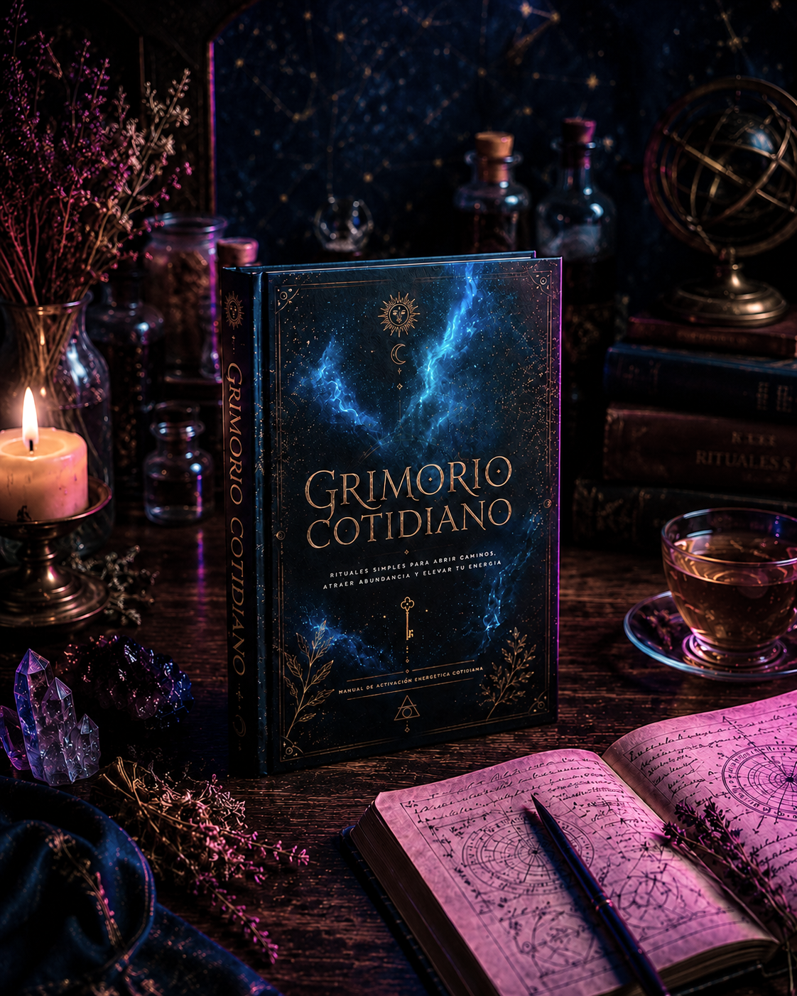 🗝️ GRIMORIO COTIDIANO | E-Book de Alquimia y Rituales Modernos